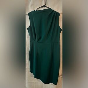 Elegant Green Sleeveless Dress size XL